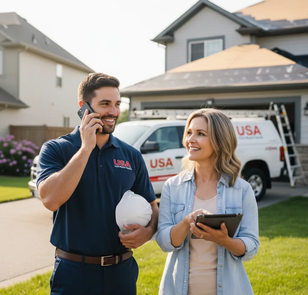 USA Roof Repair Experts customer support in Holland